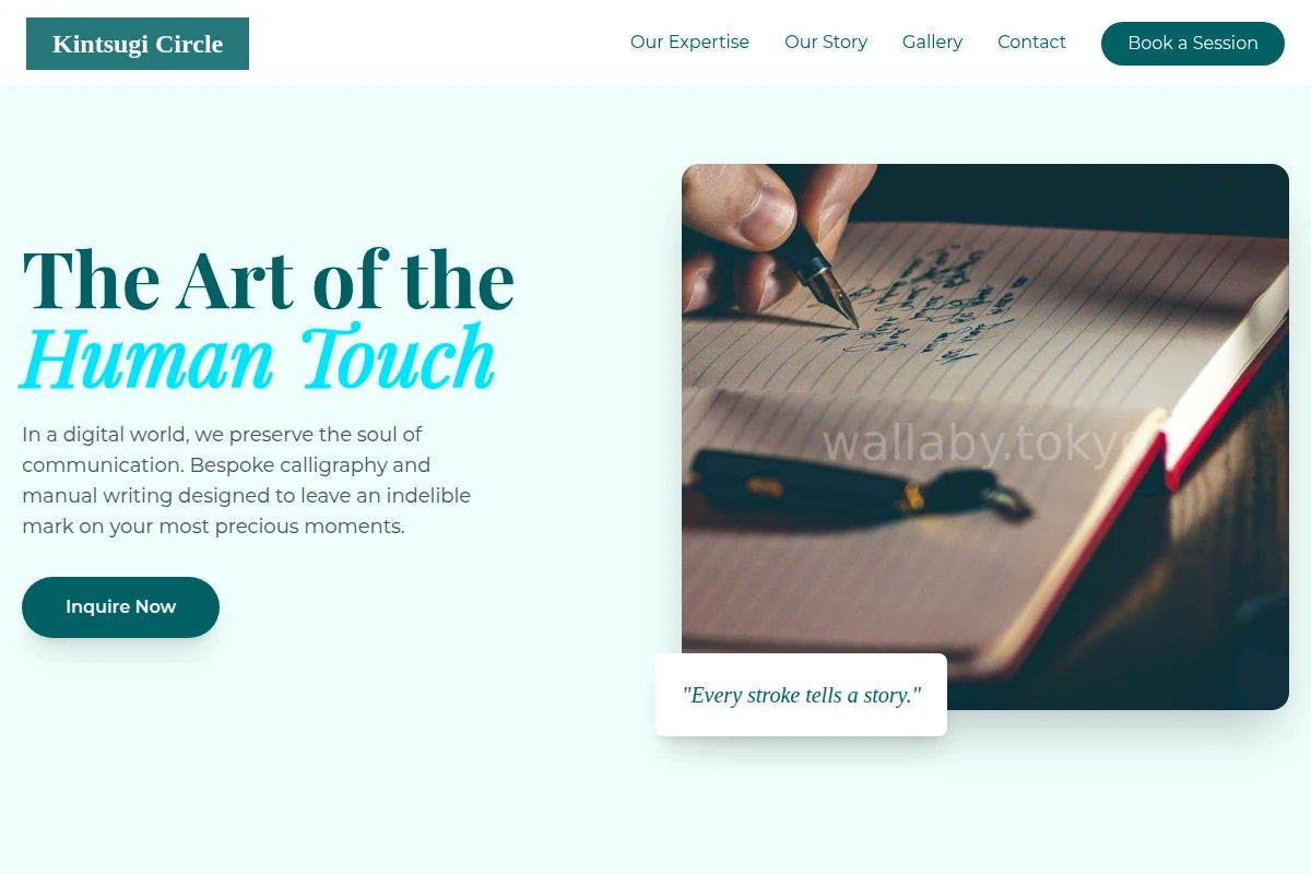 Showcase Manual Writing