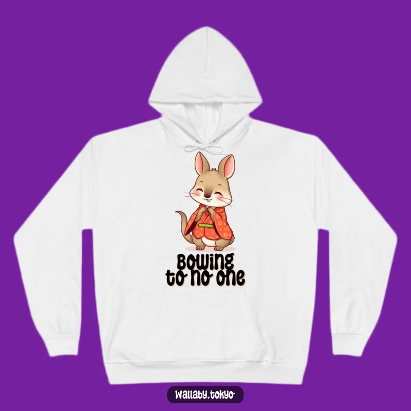 Cozy Funny Wallaby Kimono Hoodie: Warmth, Comfort, and Hilarious Politeness