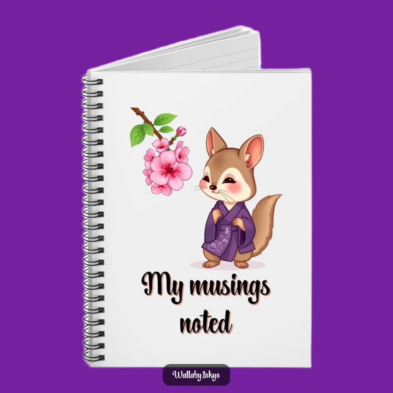 Funny Purple Wallaby Notebook: Write with Curiosity & Humorous Inspiration!